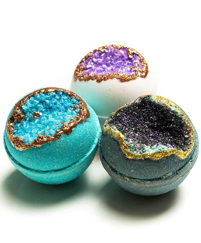 image of bath bombs